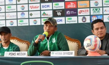 Coach Miftah : Pemain PSMS Tidak Terbebani di Laga Melawan PSPS Riau