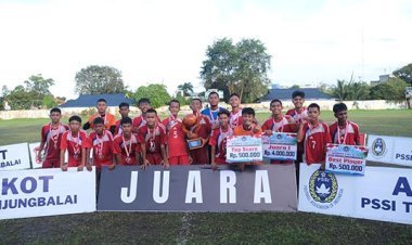Putra Tanjung Kampiun Kompetisi U-16 Askot Tanjungbalai