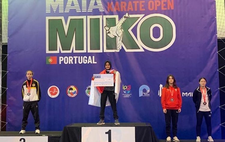 Naswa Aulia Ramadhani Raih Medali Emas di Portugal