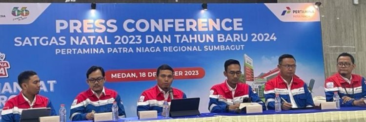 Stok BBM di Sumut, Pertamina Bentuk Satgas Natal 2023 dan Tahun Baru 2024