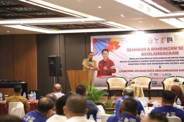 Kini Olahraga Sumut Punya Basis Data Bernama Aplikasi Siprolaga