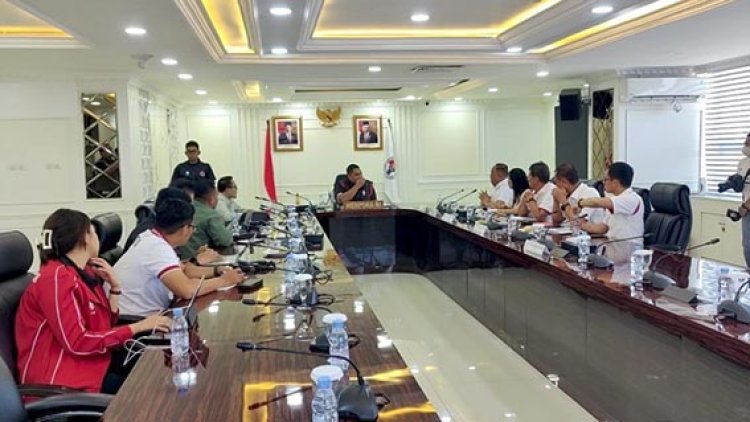 KONI Pusat Laporan Kesiapan PON XXI Aceh-Sumut 2024 ke Menpora Dito