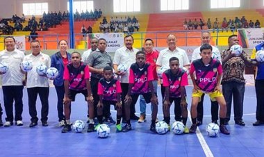 KONI Pusat Membuka Resmi BK PON XXI/2024 Aceh-Sumut DOB Cabor Futsal & Sepak Bola