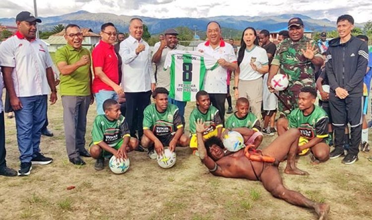 Wamena Harus Siap menjadi Tempat Lahirnya Atlet Sepak Bola Terbaik Indonesia