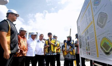 Pj Gubernur Sumut Optimis Stadion Marahalim Rampung Juli