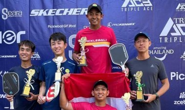 Tim Pickleball Indonesia Juara World Pickeball Championship 2024 di Thailand