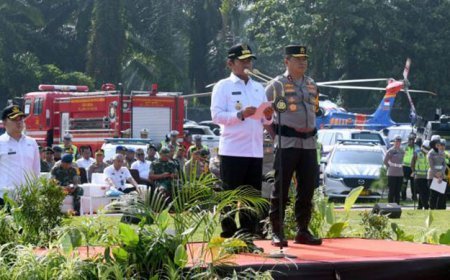 Apel Gelar Pasukan Ketupat Toba 2024 