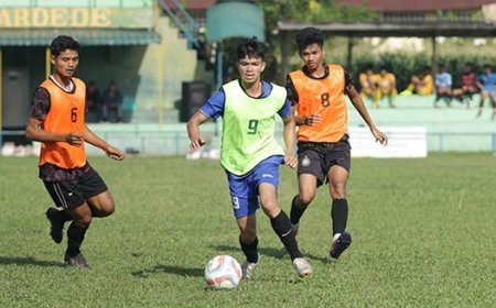Arya Sinulingga Belum Puas Dengan Materi Pemain Sepakbola PON Sumut 2024
