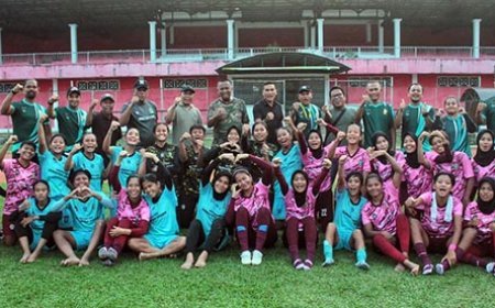 Asprov PSSI Sumut Kunjungi dan Optimis Tim Sepakbola Putri Berprestasi di PON 2024