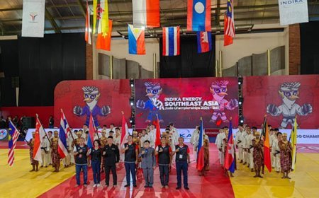 Indika Energy Southeast Asia Judo Championships 2024 di Bali