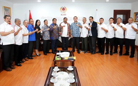 KONI Pusat Terima Kunjungan Kerja Komisi E DPRD Provinsi Sumatra Utara bahas persiapan PON XXI
