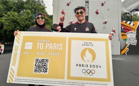 Veddriq Leonardo dan Rajiah Sallsabillah Pastikan Tiket Olimpiade Paris 2024