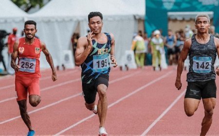 Sprinter Indonesia, Lalu Muhammad Zohri akan Tampil Kembali pada Olimpiade Paris 2024
