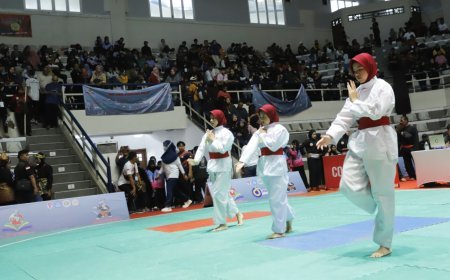 Kejuaraan International Indonesian Student Pencak Silat Open Championship 2024 Dibuka