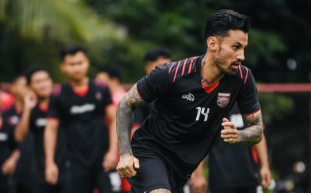 Suasana Latihan Harmonis Dan Fokus Pada Integrasi Tim Borneo FC