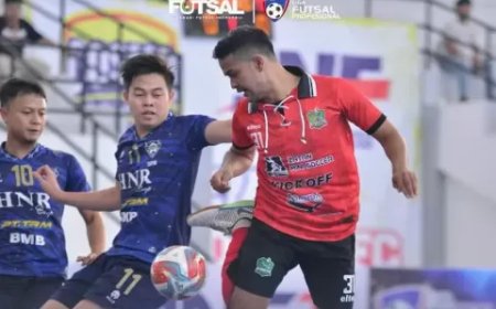 Liga Futsal Profesional 2023/2024: Fafage Banua Bungkam Kinantan FC 4-1