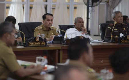 Pj Gubernur Ingatkan Bupati dan Wali  Kota  Padatkan Sosialisasi PON 2024 di Sumut