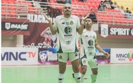 Hasil Liga Futsal Profesional 2023-2024: Bintang Timur Surabaya Pesta Gol 4-0 ke Gawang Halus FC