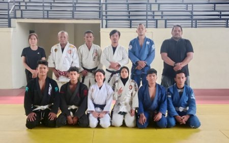 Tim Jujitsu Sumut Mendapat  Bimbingan dari Wasit Nasional Jelang PON 2024