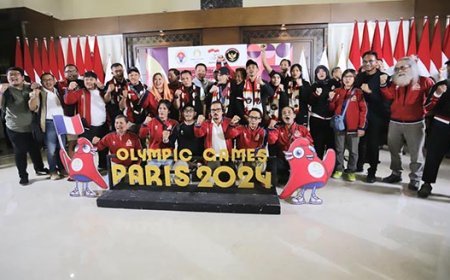 Atlet Olimpiade Paris 2024 Indonesia Tiba Di Tanah Air