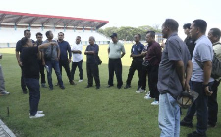 Aspek Peralatan dan Kemanan Menjadi Fokus Persiapan Venue Sepakbola Putri PON 2024