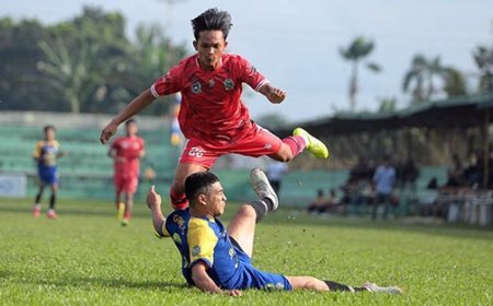 Tim Sepakbola PON Sumut Raih Kemenangan 1-0 Dari Kanal Expro FC
