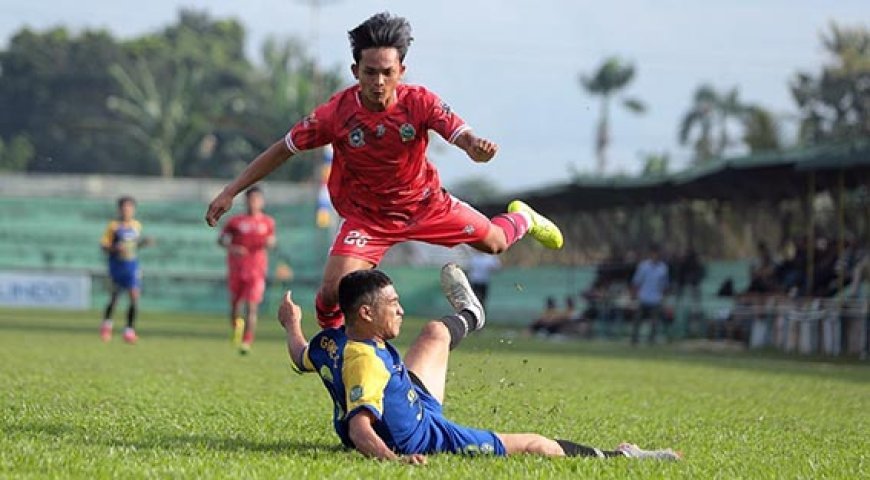 Tim Sepakbola PON Sumut Raih Kemenangan 1-0 Dari Kanal Expro FC