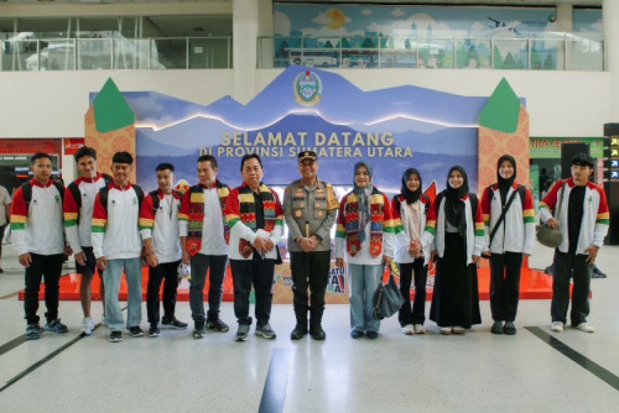 Sekum PB PON Sambut Kedatangan Kontingen Senam Artistik PON 2024