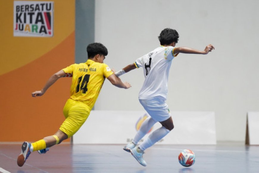 Memanas di Babak Kedua, Banten Akhirnya Ungguli Lampung di Futsal Putra PON XXI Aceh-Sumut
