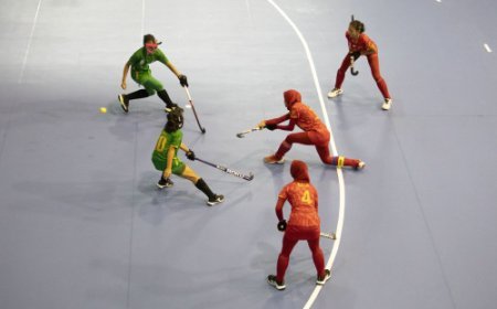 Tim Putri Hockey Indoor PON 2024 Jateng Ungguli Tim Putri NTB 8-0