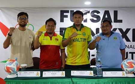 Semifinal Futsal PON 2024, Kaltim Vs NTT Jadi Derby 2 Pelatih Bandung