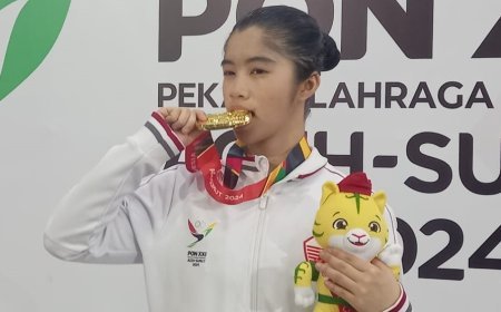 Emas PON Della Rosse Terlunasi di Aerobik Pasangan