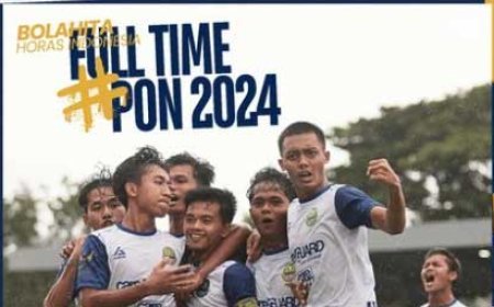 Jatim Tantang Jabar di Final Sepak Bola PON 2024