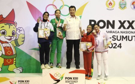 Hari Kedua Cabor Karate PON 2024: DKI Bangkit, Sumut Peringkat Kedua