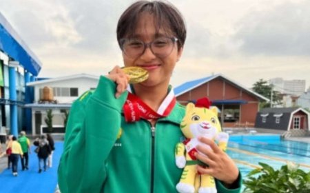 Masih Umur 19 Tahun Izzy Sudah Boyong Lima Emas di PON