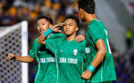 Penantian Selama 16 Tahun, Jawa Timur Akhirnya Juara Sepakbola PON XXI 2024