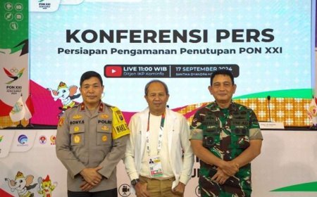 Rekayasa Lalu Lintas Penutupan PON XXI 2024 di Stadion Utama
