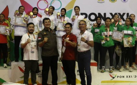 Sumatera Utara Raih 3 Emas di Cabor Karate PON XXI
