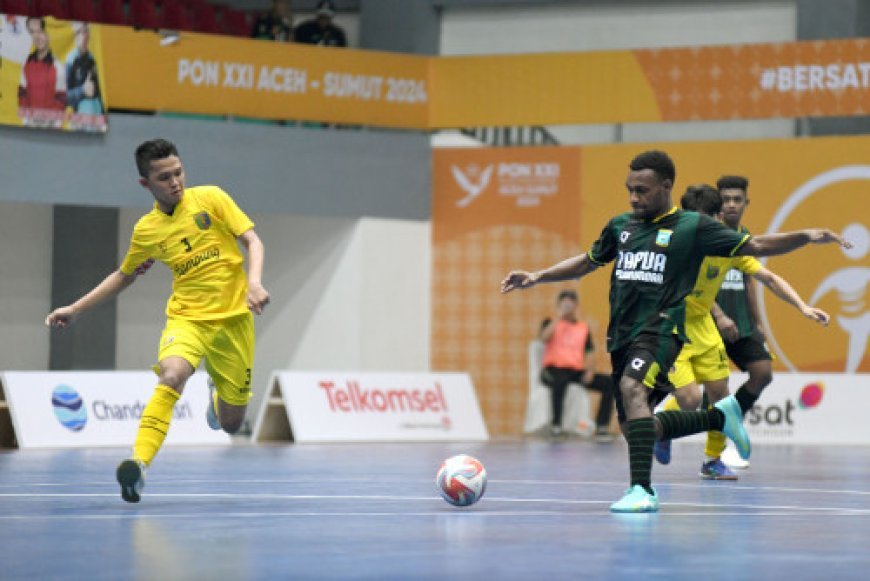 Futsal Papua Pegunungan Buka Asa Lolos Grup Usai Kandaskan Lampung 5-4