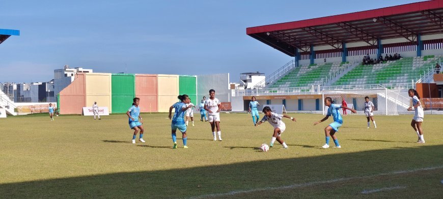 Dua Kali Tumbang, Sumut Gagal Ke Semifinal Sepakbola Putri Usai Kalah 0-2 dari Bangka Belitung