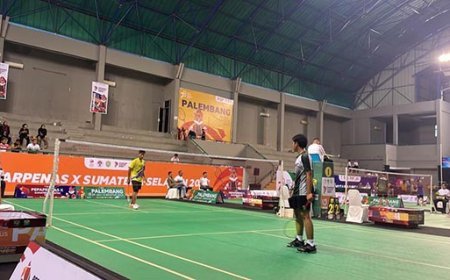 Skuat Bulutangkis Sumut Pede Bersaing di Peparnas XVII