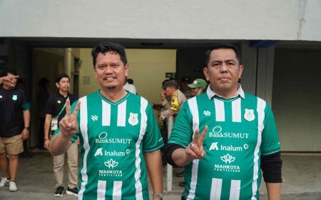 Nonton PSMS Medan vs FC Bekasi City, Prof Ridha dan Rani Rindukan PSMS Main di Stadion Teladan