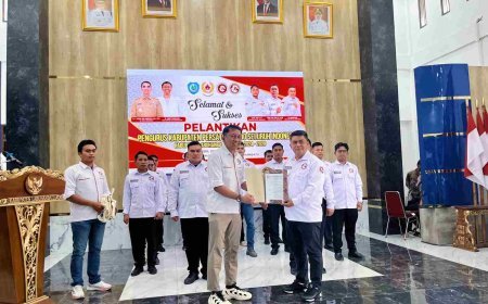 Pengcab PJSI Dilantik, PJS Bupati Harapkan Atlet Judo Labuhanbatu Tampil di PON 2028