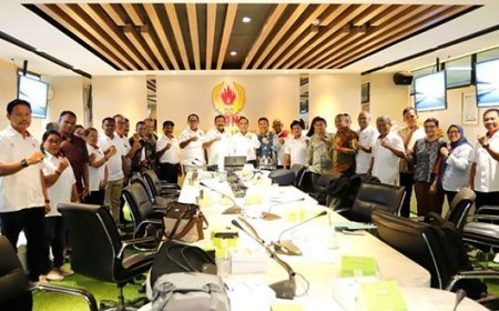 KONI Pusat Gelar Rapat Koordinasi Penyusunan Master Plan PON XXII/2028 NTT-NTB