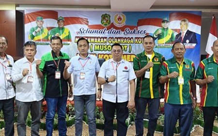 Aswindy Fachrizal Pimpin KONI Kota Medan Periode 2024-2028