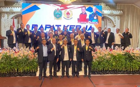 Raker KONI Sumut Tetapkan Tim Penjaringan dan Penyaringan Bacalon Ketua Umum