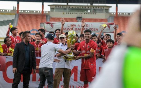 Andre Sitepu Bawa Cimahi Putra Juara Liga 4 Seri 1 Jawa Barat