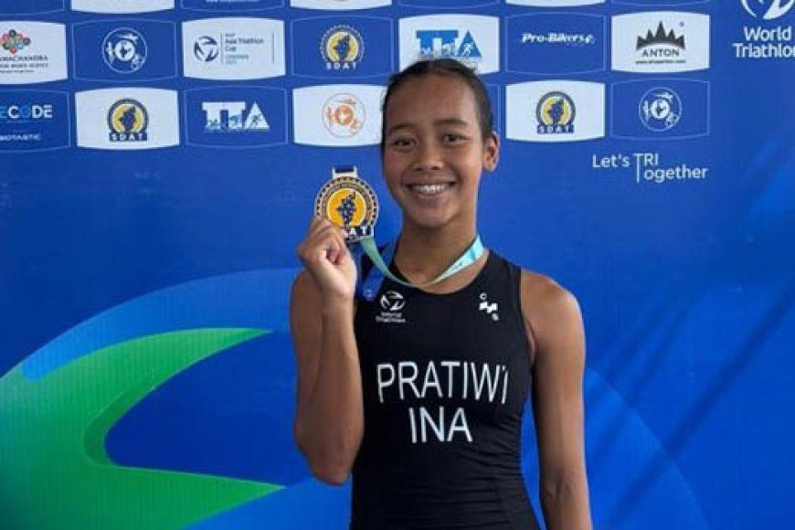 Martina Ayu Pratiwi, Bintang Triathlon Gresik yang Targetkan Olimpiade dengan 7 Medali SEA Games 202