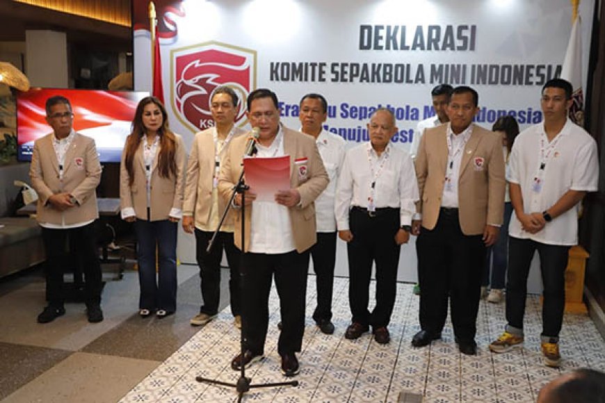 Deklarasi Komite Sepak Bola Mini Indonesia (KSMI) Resmi Dibacakan