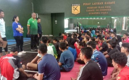 Forki Sumut Mulai Persiapan Hadapi Kejurnas Karate 2025